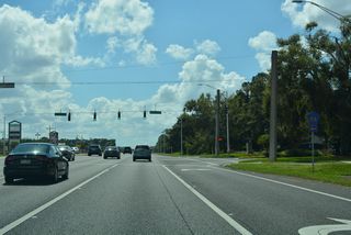 Westover Road is a spur of CR 15A, though the residential street is not inventoried by FDOT GIS as a county road. Harbor Island Drive west is the entrance to the Harbor Island development.