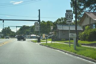 U.S. 221 runs concurrent with U.S. 19/27 north for 2.79 miles.