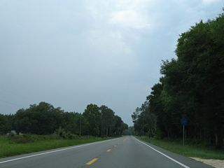 CR 348 arcs 4.28 miles from U.S. 27 at Townsend to CR 53.
