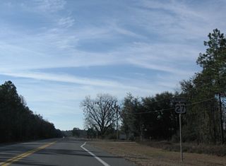 San Pedro Road northwest from U.S. 27 onto E Green Street in Perry was formerly Florida Secondary Road 356.