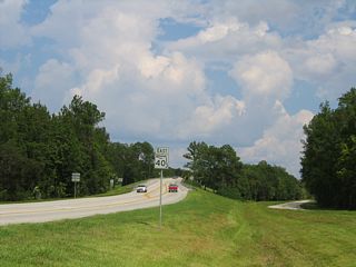 Florida State Road 40 east at NE 28th Lane