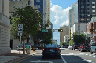 Florida Avenue extends north from Water Street near the Tampa Convention Center to become part of U.S. 41 Business at SR 60 (Kennedy Boulevard) westbound. Southbound U.S. 41 Business follows Tampa Street, two blocks to the west, to Jackson Street.