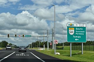 SR 589 opened 13 miles south from SR 44 to U.S. 98 (Ponce De Leon Boulevard) in northern Hernando County on February 28, 2022.