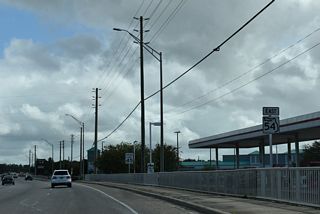 Confirming marker for SR 54 east posted beyond Bruce B. Downs Boulevard (SR 581). The county road continues east 11 miles to Zeyphrhills and U.S. 301.