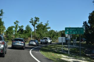 CR 41 (Blanton Road) south reaches the Pasco County seat of Dade City at the East Campus of Pasco-Hernando State College (PHSC).