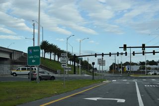 Completed in Fall 2020, an $8 million project added additional turn lanes to Exit 350 and along SR 200 at Interstate 75.