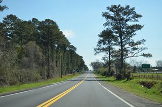 Leaving Laurel Hill, SR 85 continues to the rural community of Svea.