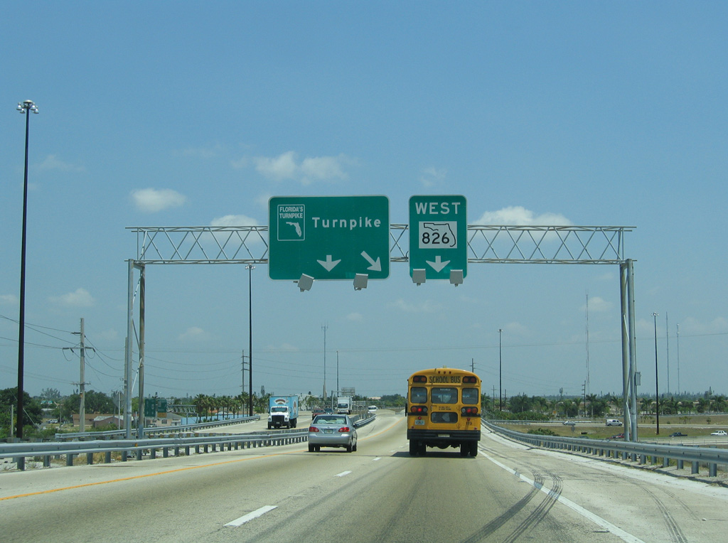 Florida S Turnpike North Miami Gardens And Broward County