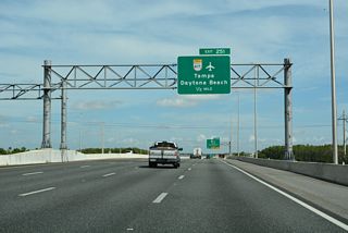 Included in Turnpike widening project was the addition of three ramps at the systems interchange with SR 417 (Central Florida GreeneWay).4 The first two ramps at Exit 251 were constructed from Fall 2013 to January 2015.