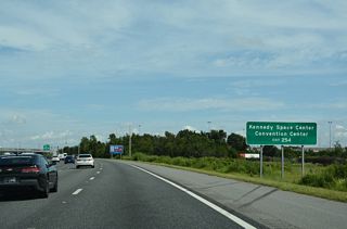 SR 528 joins the Orlando area with Kennedy Space Center, Merritt Island and Cocoa Beach.