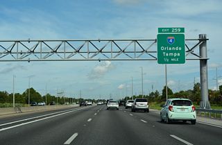 Overall Interstate 4 joins Orlando with Lakeland and Tampa to the west and Sanford, Deltona and Daytona Beach to the north.