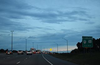 Succeeding exits leave Florida's Turnpike for SR 429 (Daniel Webster Western Beltway) and SR 50 (W Colonial Drive) 1.5 miles west of the entrance ramp from SR 408.