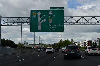 The Western Beltway travels south from Winter Garden to Walt Disney World and northwest Osceola County. The toll road provides part of a bypass around Orlando south to Interstate 4. SR 50 continues west through Winter Garden to Oakland and the Turnpike at Exit 272.