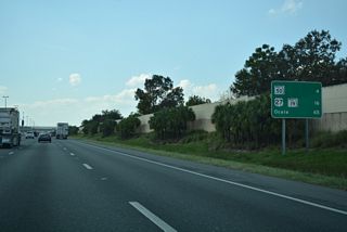 The final Orange County interchange joins Florida's Turnpike with SR 50 (W Colonial Drive) at the town of Oakland. Beyond Exit 272, the Turnpike angles northwest to the city of Minneola and U.S. 27.