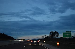 The forthcoming parclo interchange with Hancock Road opened to traffic on June 10, 2017. The exchange cost $14 million to build.1