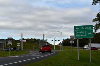 The Sumter County seat of Bushnell is 14 miles to the south along U.S. 301. Leesburg is 11 miles back to the east via SR 44.