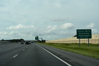 West from Florida's Turnpike, SR 417 connects with World Center Drive, Osceola Parkway and U.S. 192 to Walt Disney World.