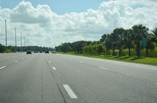 Auxiliary lanes expand Florida's Turnpike to 12 overall lanes between SR 429 and SR 408.