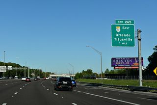 Florida's Turnpike curves southeast from SR 50 and SR 429 to Exit 265 and SR 408 (East-West Expressway). SR 408 provides a direct route to Downtown Orlando from Minneola, Clermont in Lake County and Oakland, Winter Garden and Ocoee. The toll road was originally built as a bypass for Colonial Drive. It was extended west and east in stages between 1967 and 1990.