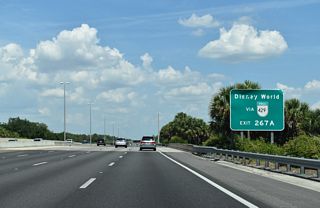 The Western Beltway circumvents the congestion of I-4 south from Florida's Turnpike at Ocoee to the west side of Walt Disney World.