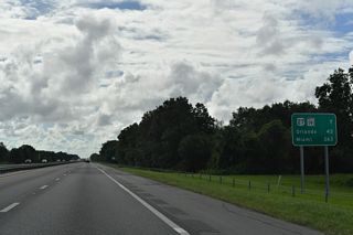 U.S. 27 meets Florida's Turnpike directly at a half diamond interchange (Exit 289) just beyond Dilly Lake/Marsh in seven miles.