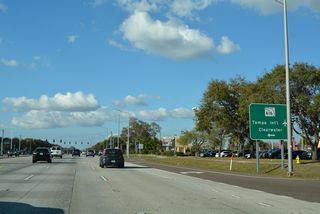 East of Tampa International Airport (TPA), U.S. 92 (Dale Mabry Highway) intersects SR 616 (Boy Scout Boulevard) west to Spruce Street. SR 616 provides an alternate route to the airport and Clearwater in lieu of I-275 and SR 60 along Kennedy Boulevard.