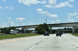 The systems interchange joining I-95/295 in Southside Jacksonville.
