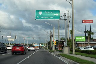 Richard Street links SR 109 (University Boulevard) east with Bowden Road to a half diamond interchange with I-95 south.