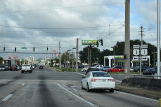 U.S. 1 (Philips Highway) parallels I-95 to the west from Spring Park to Baymeadows at the Southside of Jacksonville.