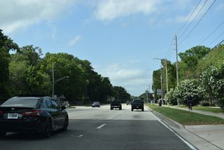SR 109 previously concluded along University Boulevard just north of Justina Terrace. The route was truncated 0.58 miles south in 2020.