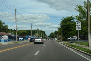 SR 120 advances east to intersect SR 20 at NW 6th Street.