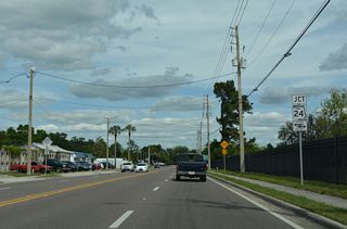 SR 120 east concludes at SR 24.
