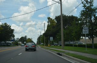 SR 120 west of N Main Street (CR 329) by Northside Shopping Center.