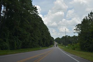 CR 215 crosses Bull Creek for a second time north ahead of SR 21.