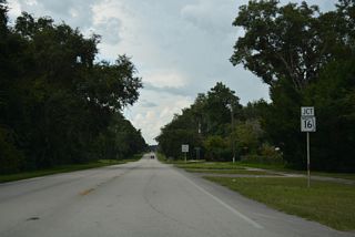 SR 230 converges with SR 16 after a series of residential streets leading to Kingsley Lake.