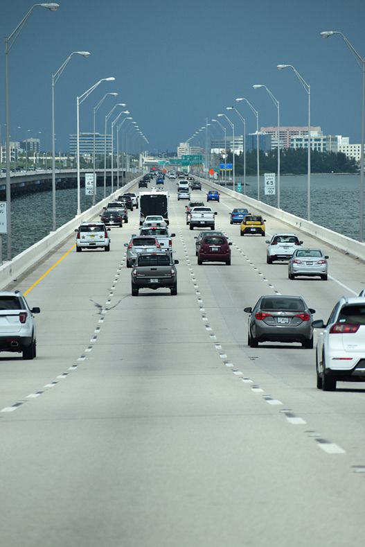 I-275 north - Howard Frankland Bridge - Tampa, FL
