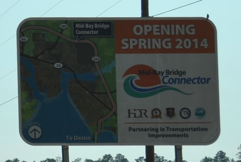 SR 85 south at SR 293 - Niceville, FL