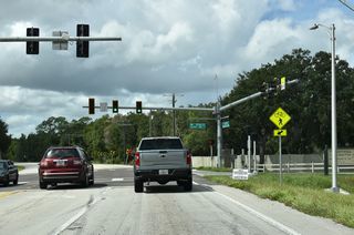 Stacy Road ties into U.S. 301 north from Fort King Highway and Knights Griffin Road (CR 582) at Thonotosassa.