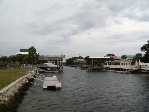 Canal at Keaton Beach, FL