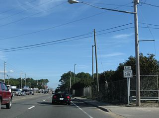 Michigan Avenue spurs north to residential areas along North Bay and Pretty Bayou. South from SR 368, Michigan Avenue connects with U.S. 98 (W 18th Street) and 15th Street along Grand Lagoon.
