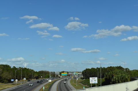 Clark Road south at SR 408 - Orange County, Florida