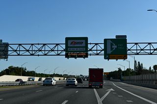 The CFX conversion to cashless tolling transition will be implemented before the end of 2025.
