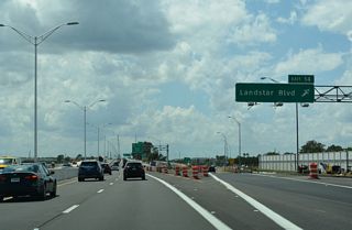 Landstar Boulevard constitutes a suburban arterial from Buenaventura Boulevard in Osceola County to Wetherbee Road north of Meadow Woods. A 10 ton weight limit precludes trucks from using Landstar Boulevard north to Jetport Park.