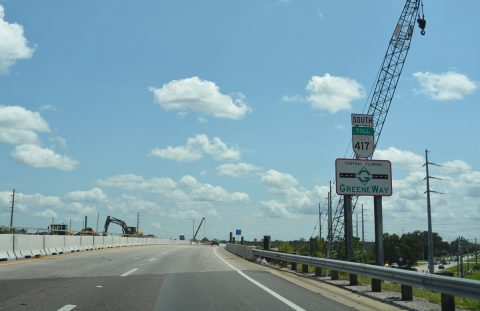 Central Florida GreeneWay sign