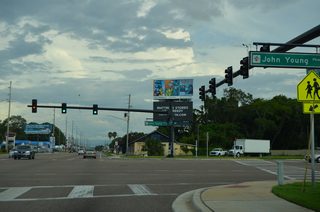 Edgewater Avenue becomes SR 424 at an unmarked intersection with SR 434. SR 434 follows Forest City Road north through Lockhart to Altamonte Springs in Seminole County. A 2013-opened extension of John Young Parkway leads SR 434 south to SR 423 to Fairview in Orlando.