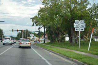 SR 423 totals 7.53 miles, ending east of I-4 at U.S. 17/92 (Orlando Avenue) and south along John Young Parkway at I-4 near Clear Lake in Orlando.