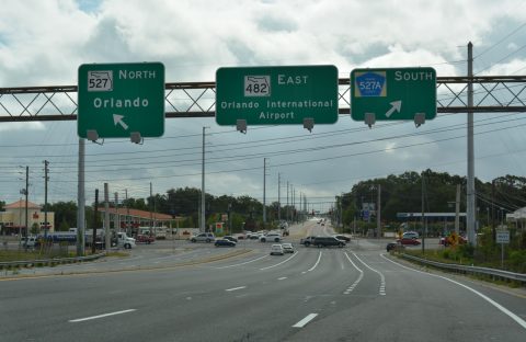 SR 482 east at SR 527/CR 527 - Pine Castle, FL