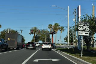 U.S. 27 heads south from CR 561 in Minneola to SR 50 in Clermont and northwest to SR 19 in Groveland.