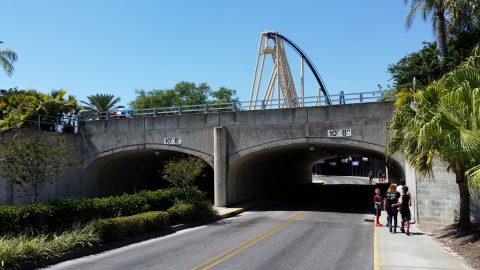 Busch Gardens Tunnel - Tampa, FL