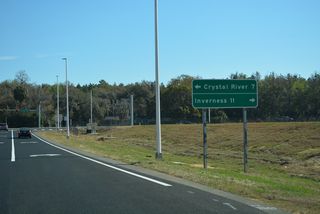 SR 44 west concludes at U.S. 19/98 in central Crystal River. SR 44 east combines with U.S. 41 through Inverness.